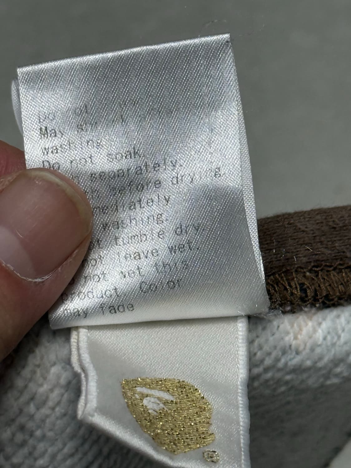 니고 시절 진짜 베이프 베이비 마일로 머플러 상품이미지3