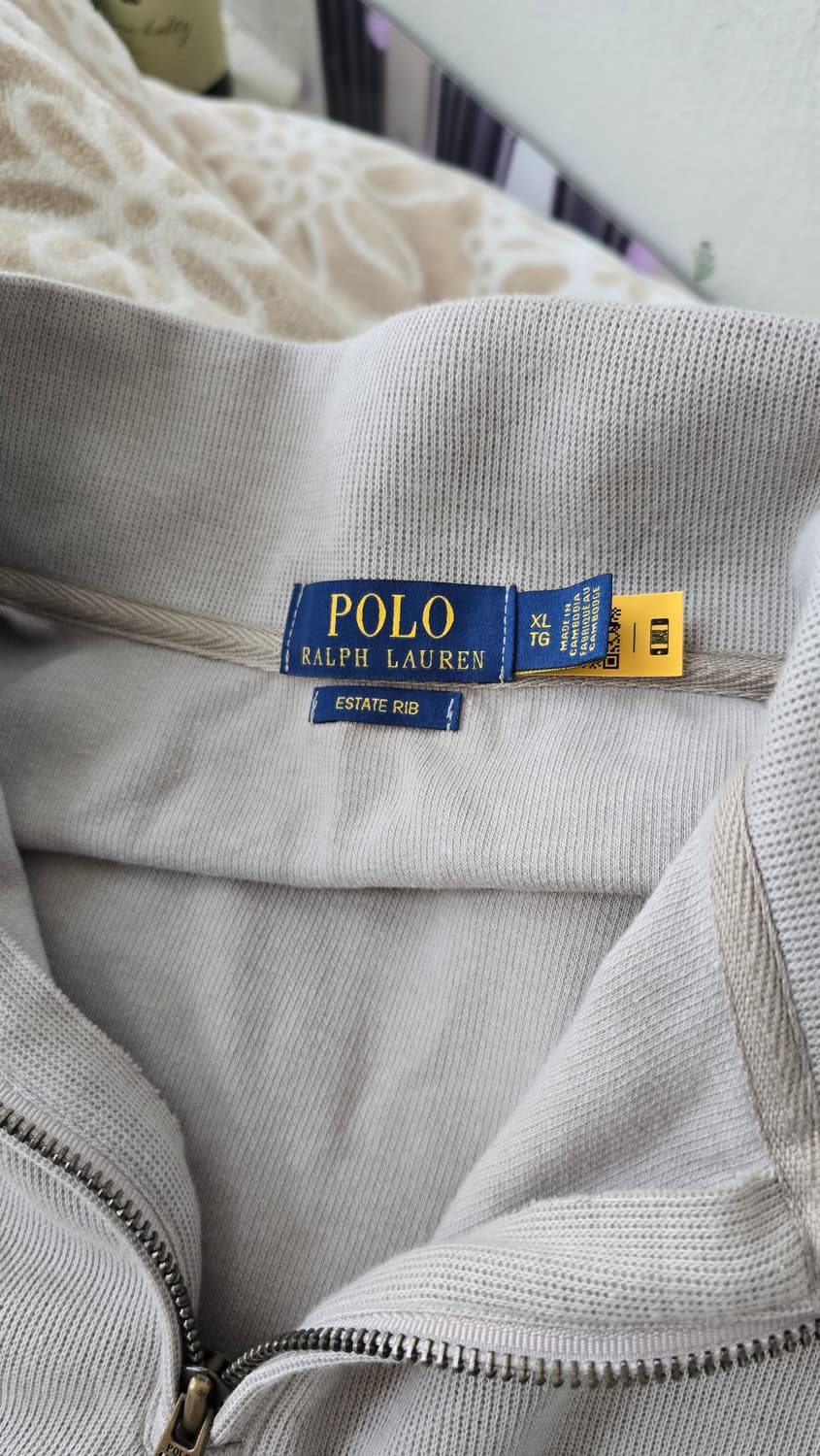 폴로 랄프로렌 스웻 반집업 XL 멀티포니 상품이미지3