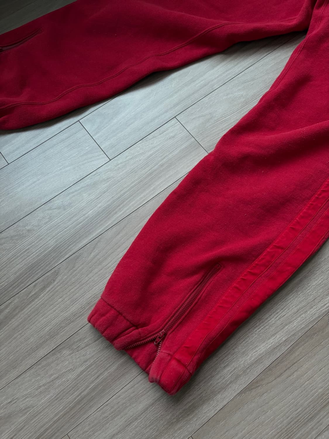 [2] UNUSED 언유즈드 스웻팬츠 레드 상품이미지2