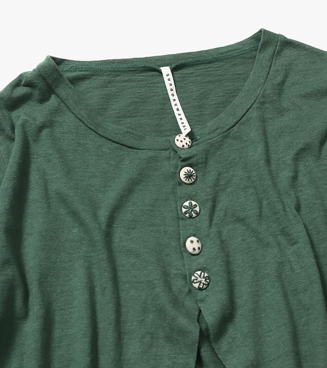 SUNAO KUWAHARA - WORK BUTTON JERSEY 상품이미지2