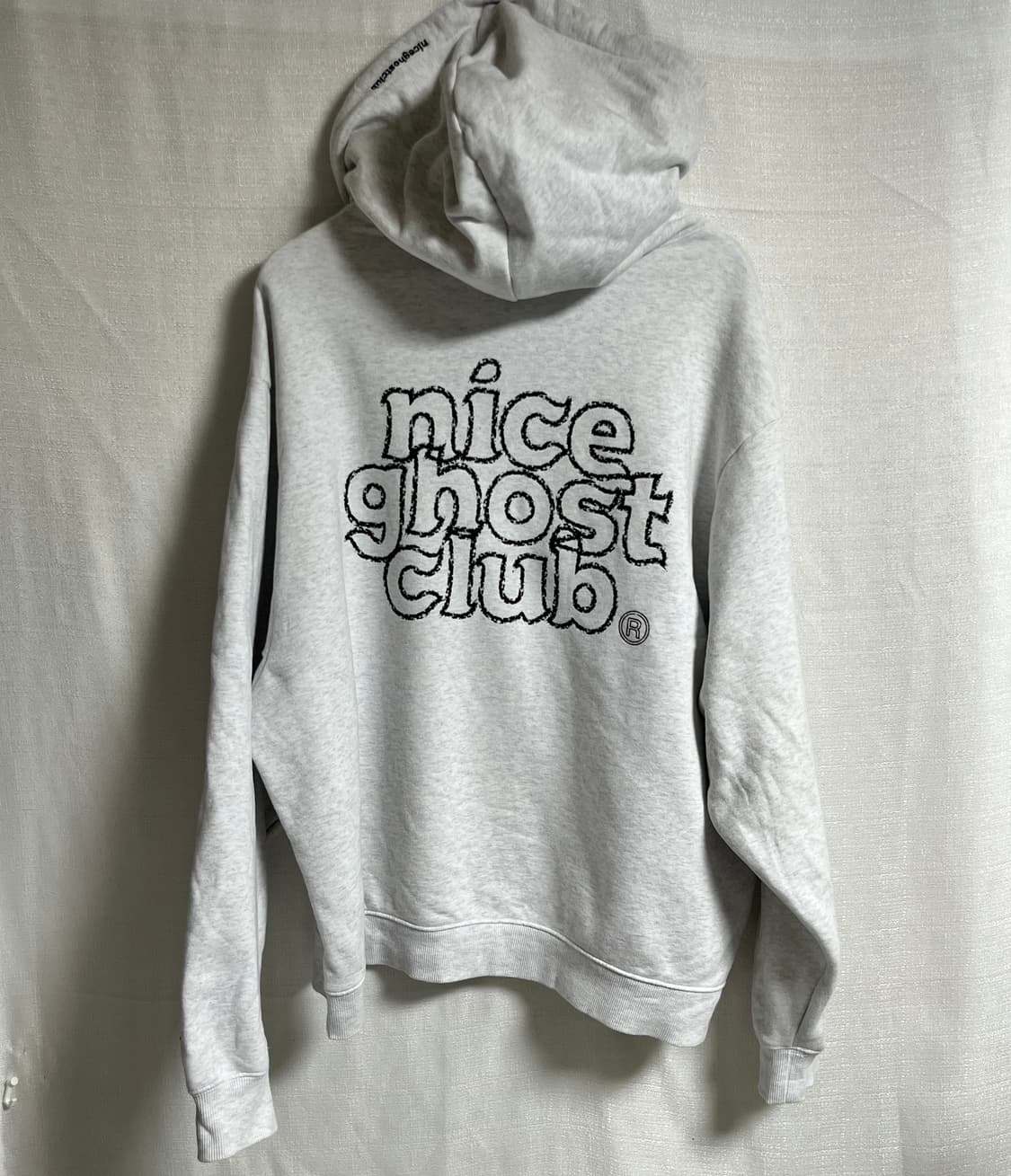 나이스고스트클럽 오버핏 후드티셔츠 L 상품이미지8