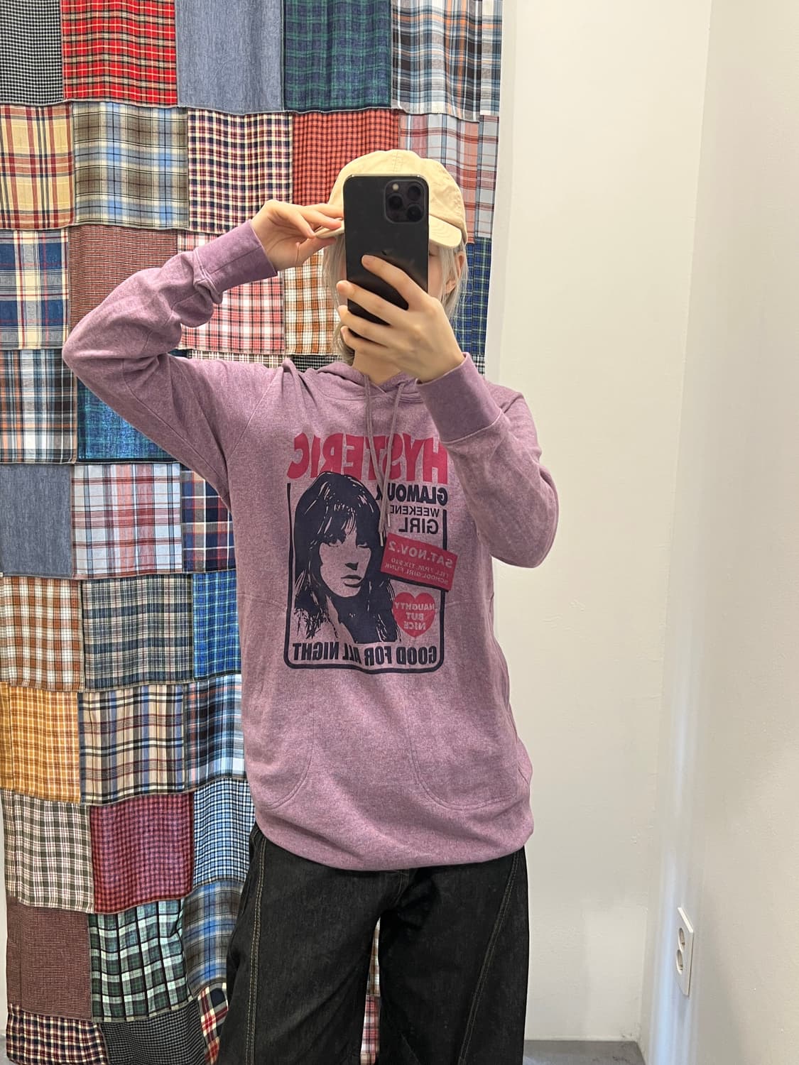 히스테릭 글래머 히스걸 롱후드 상품이미지2