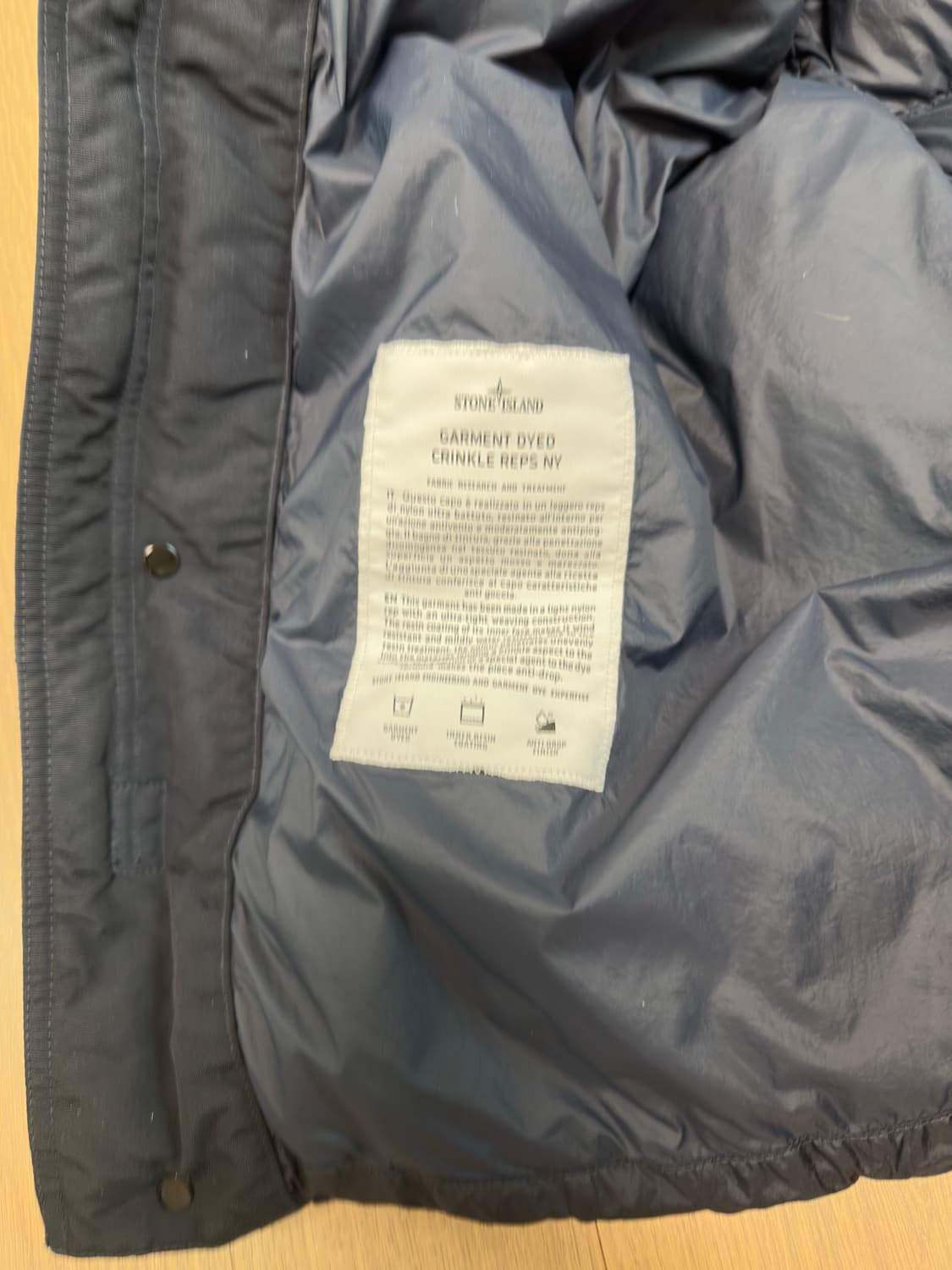 (새상품)스톤아일랜드 크링클랩스 네이비 블루 XXL 상품이미지3