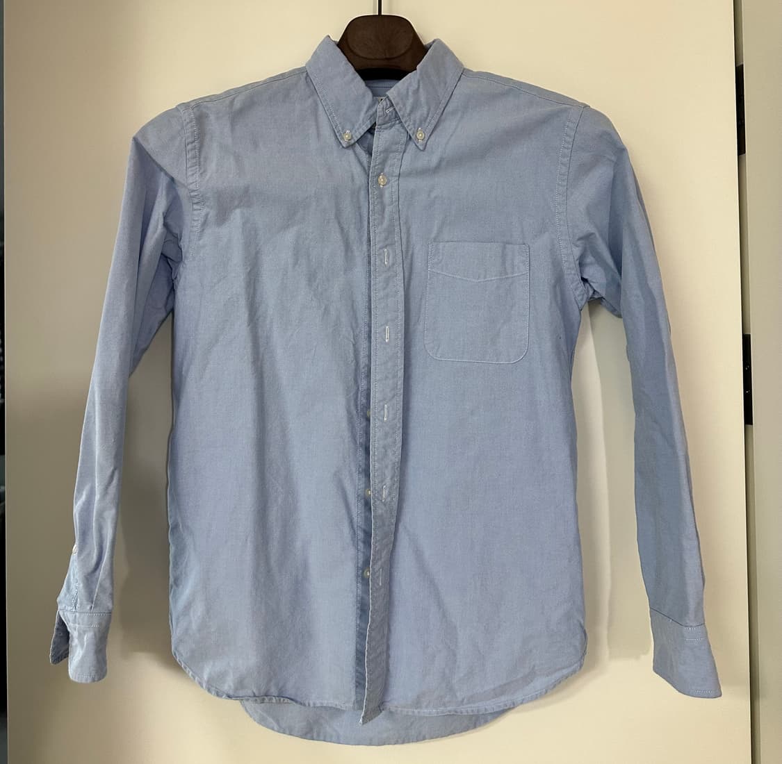 유니클로 옥스포드 셔츠 블루 M 상품이미지1