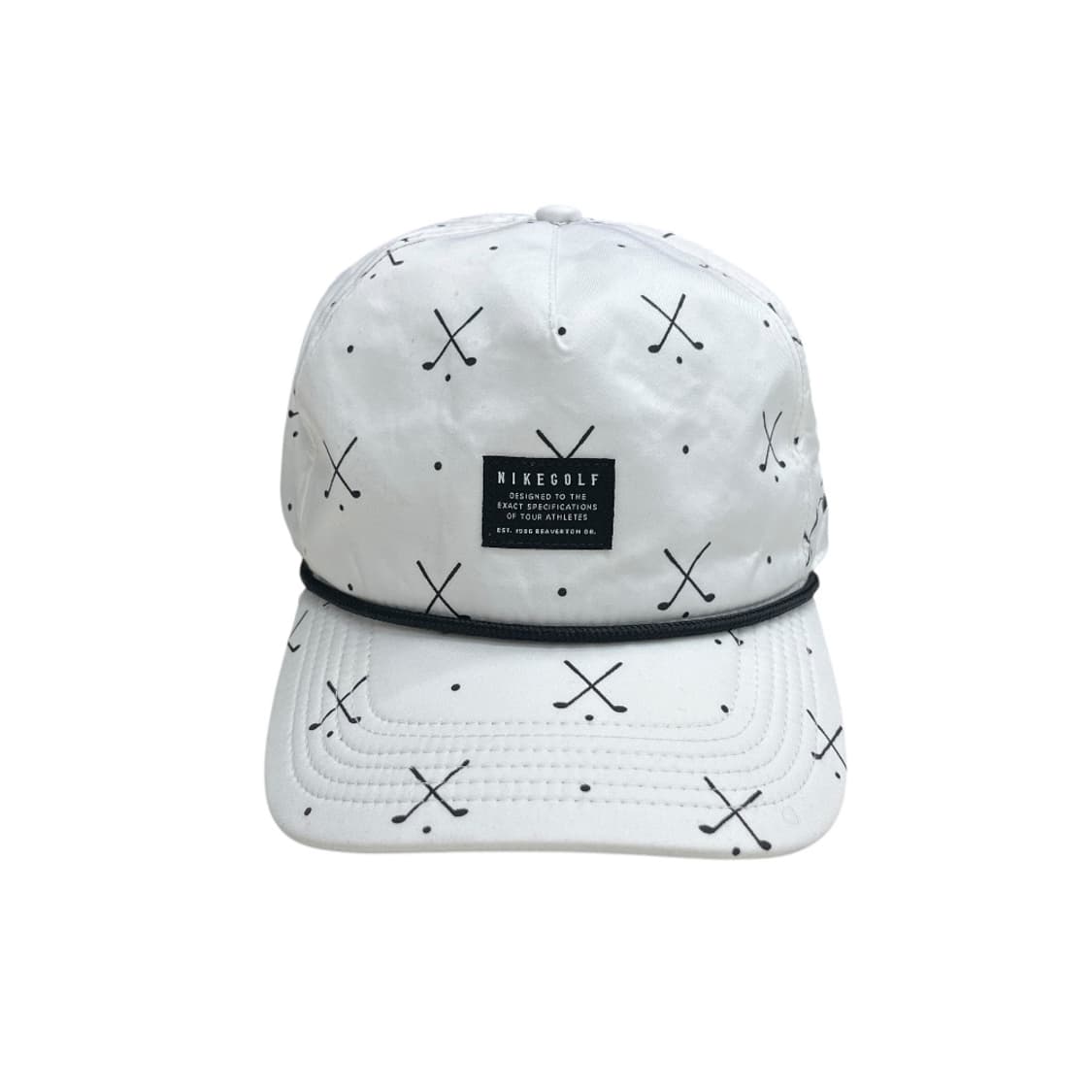 나이키 골프 패턴 화이트 볼캡 상품이미지4