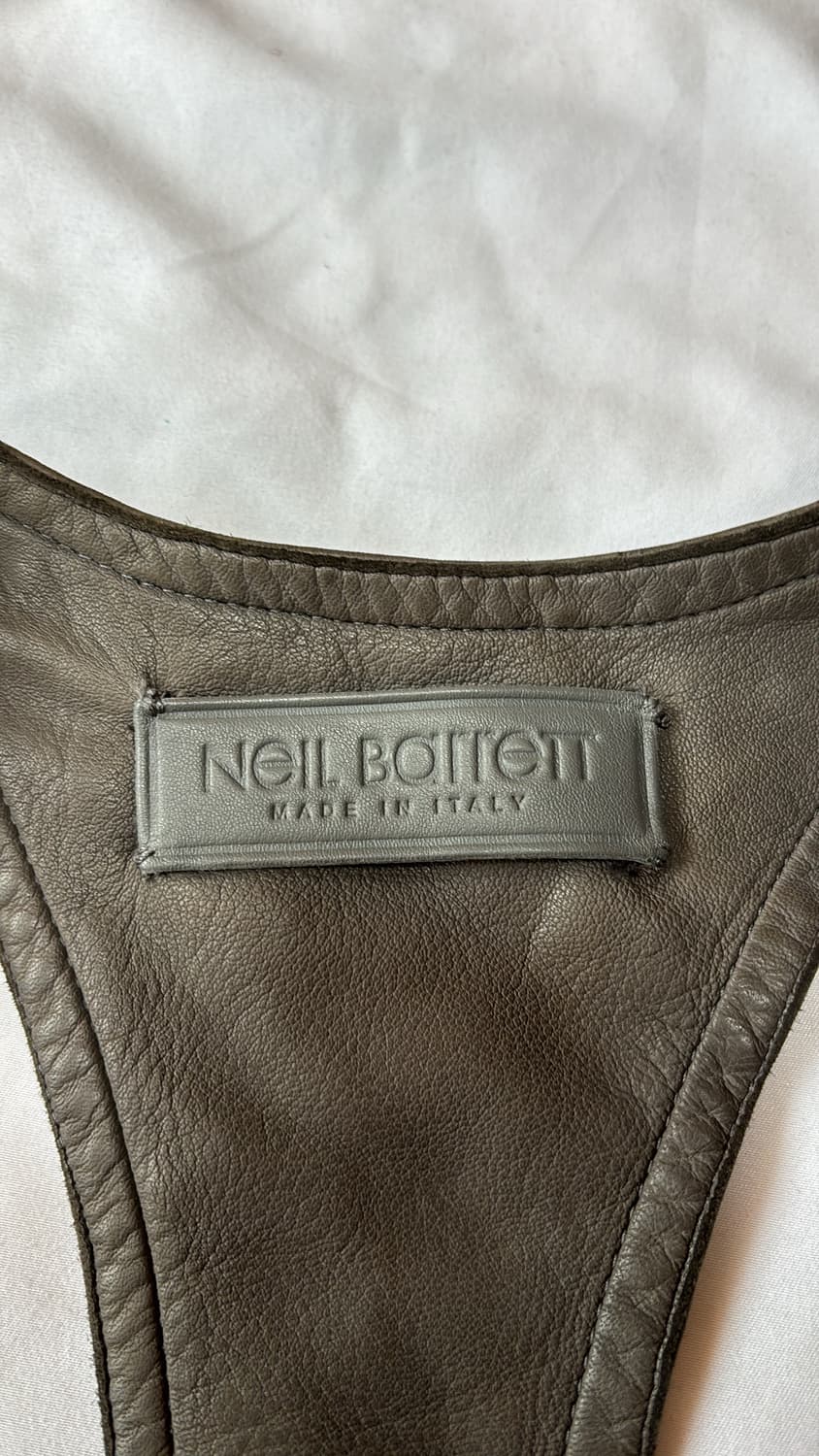 닐바렛 Neil Barret 램스킨 레더 베스트 상품이미지5