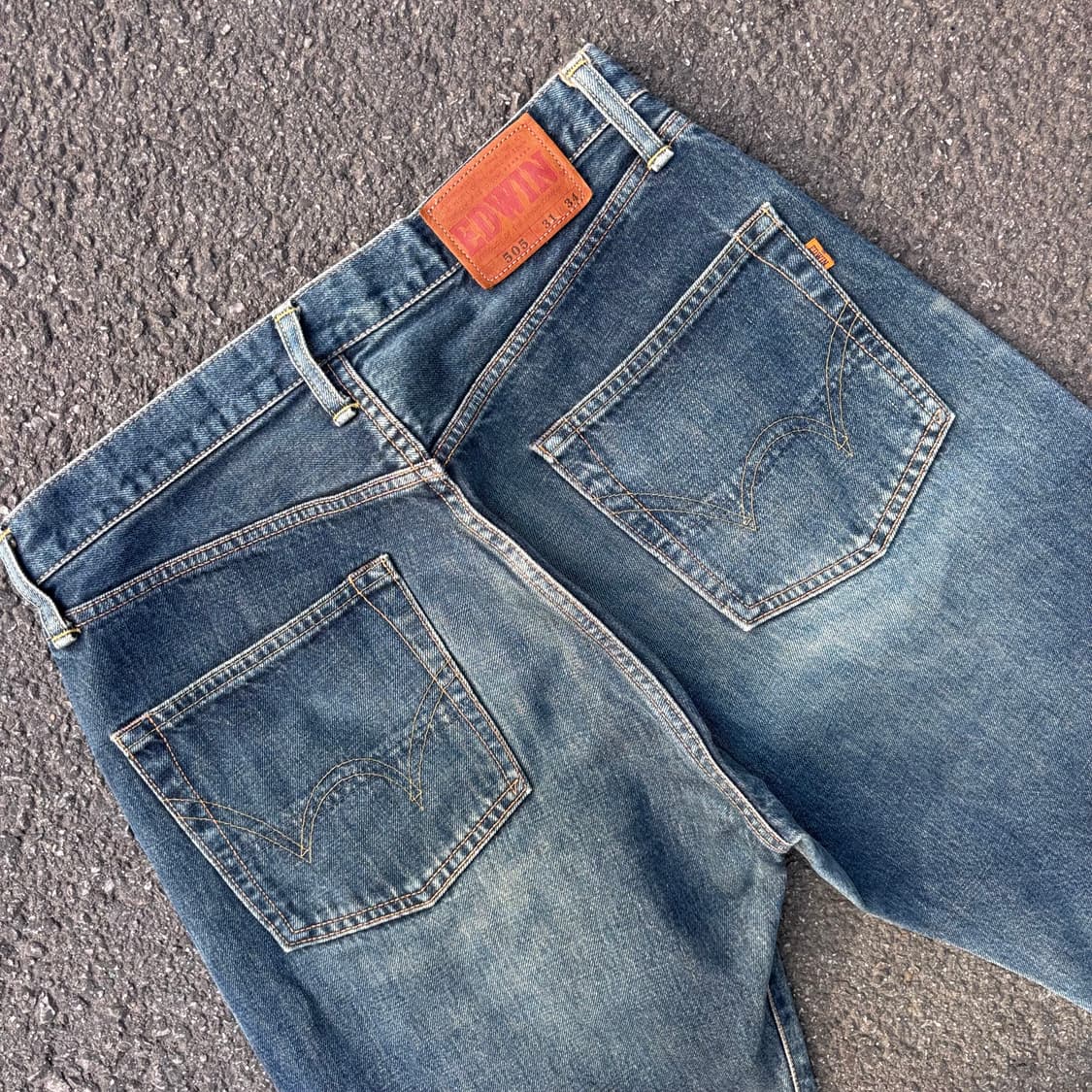 일봄 에드윈 505 셀비지 데님 팬츠 상품이미지9