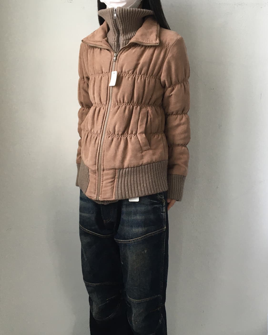 Shirring point double collar jacket 상품이미지7