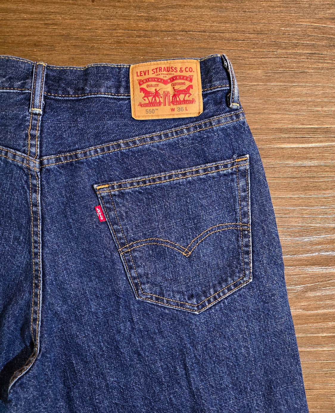 리바이스 550 데님 쇼츠 (Levis Denim Short) 상품이미지4