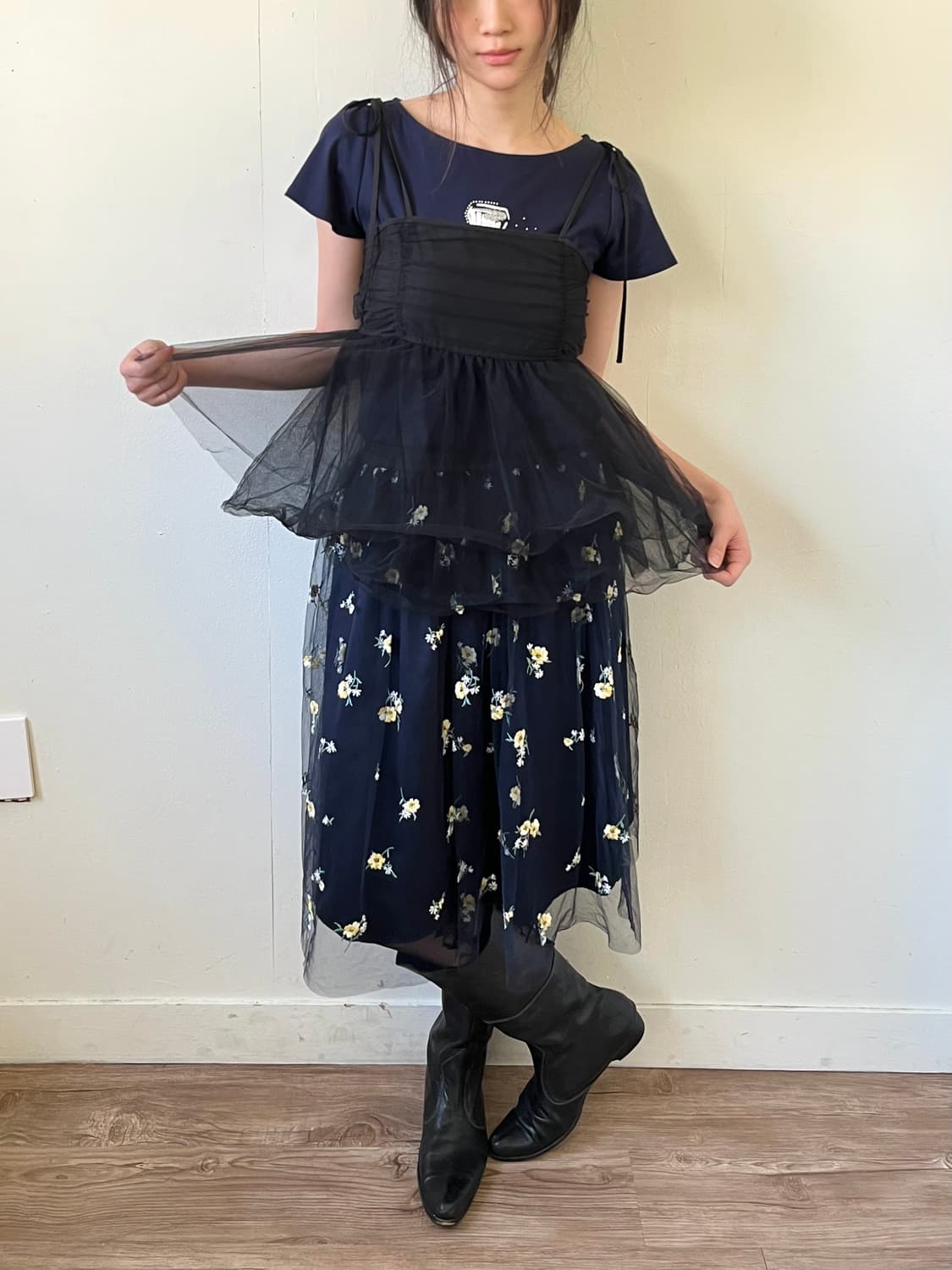 31 Sons de made 자수 스커트 상품이미지7