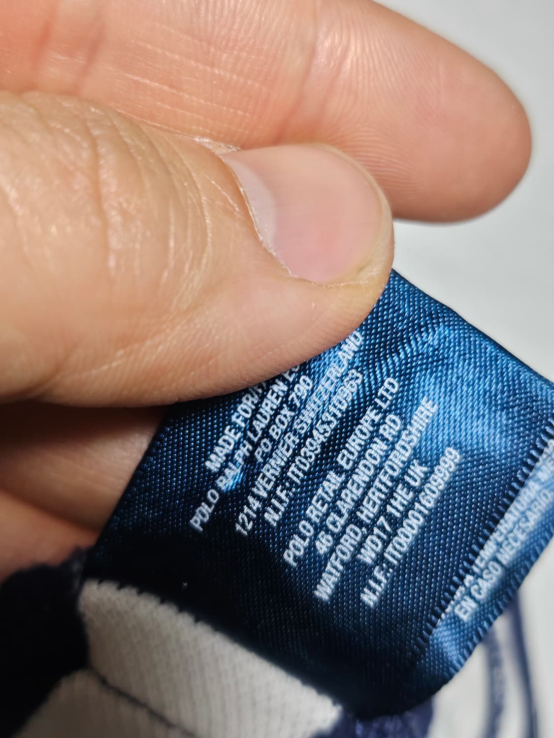 폴로랄프로렌 핀터깔 빅포니 럭비티 카라티 M 상품이미지7