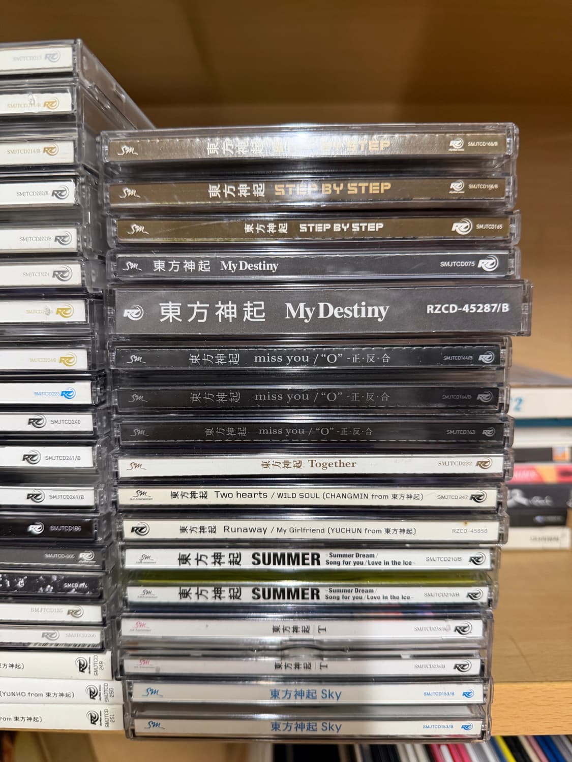 동방신기 cd 및 dvd 5인체일때 대부분  상품이미지3