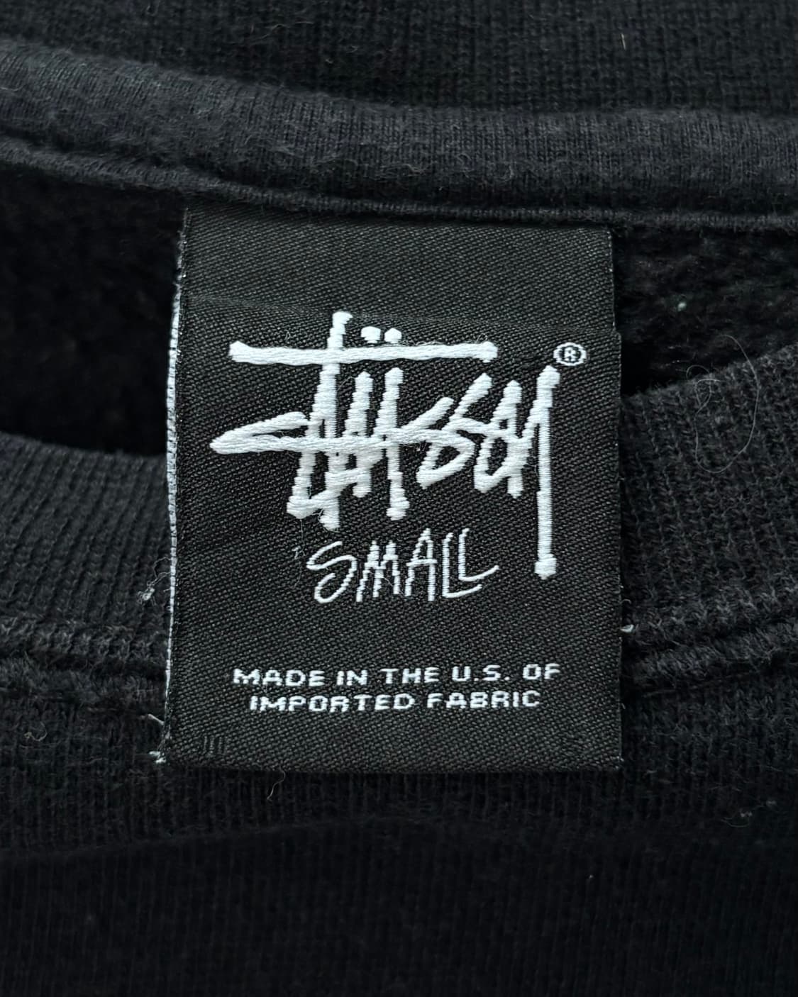 Stussy 스투시 월드투어로고 블랙컬러 맨투맨 상품이미지7