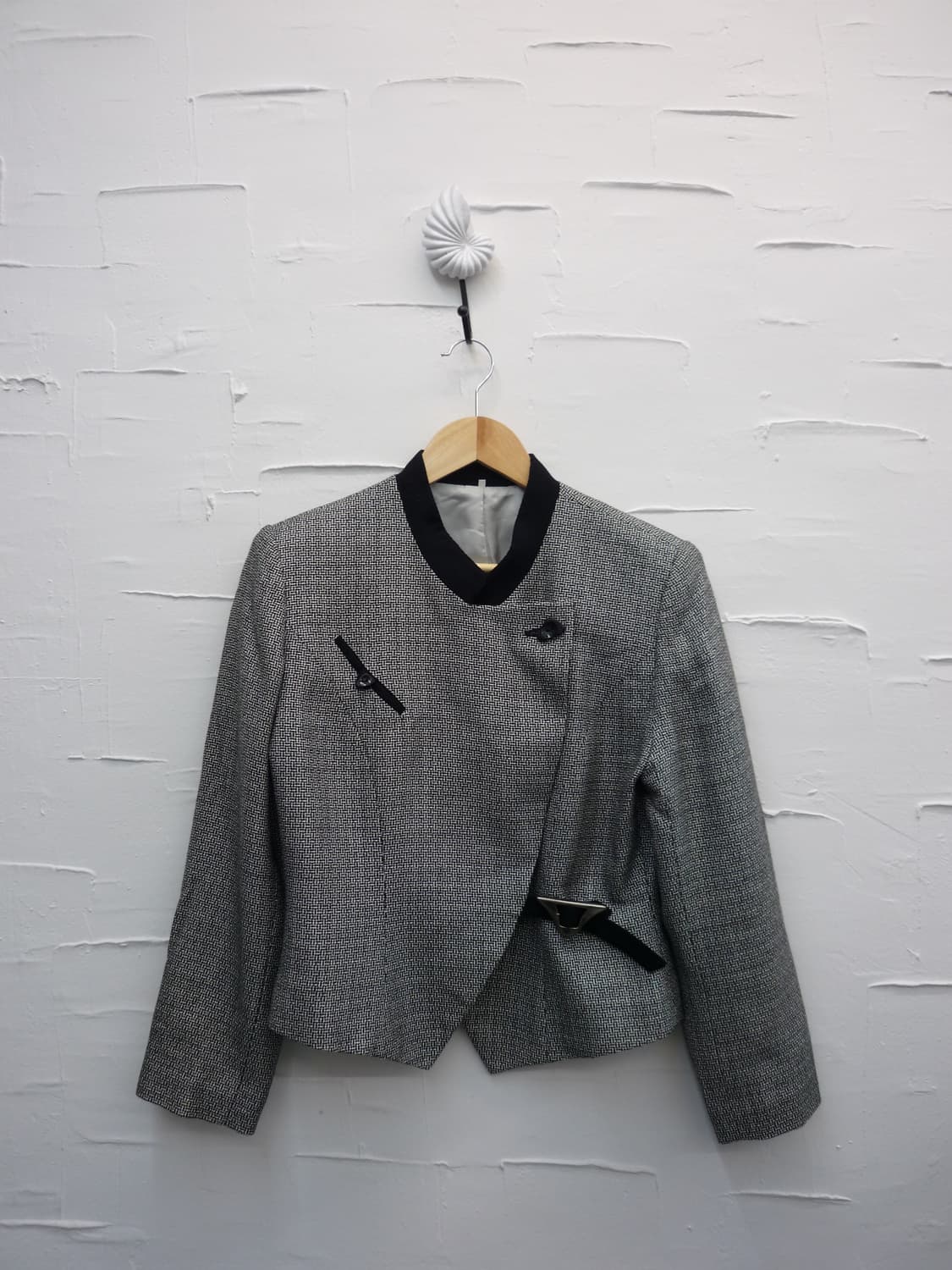 belted tweed blazer 상품이미지3