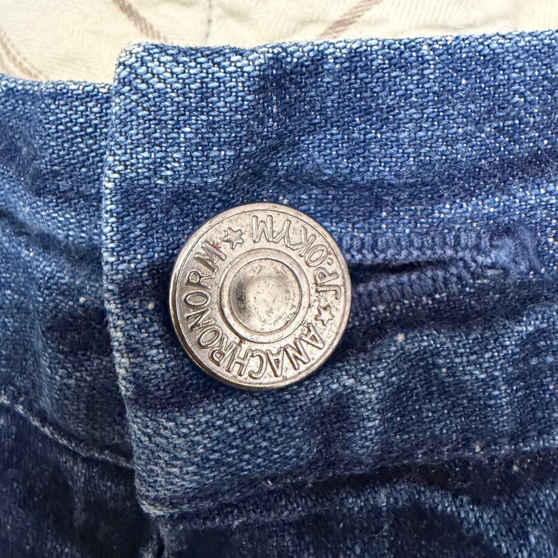 아나크로놈 ANACHRONORM 빈티지 워시드 데님 청바지 W32 상품이미지5