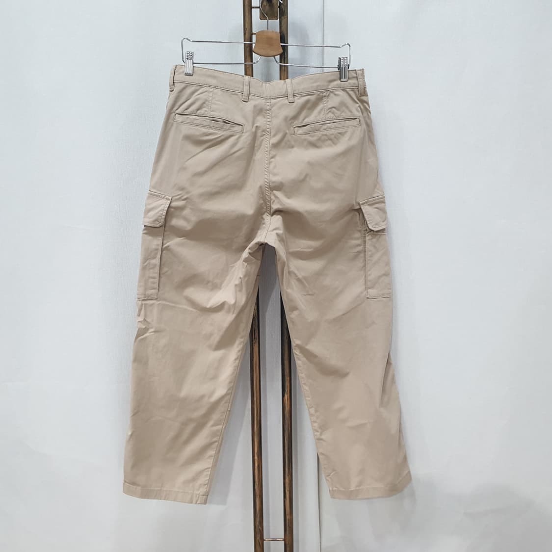 유니클로 유틸리티 카고 팬츠 M (베이지) 상품이미지2