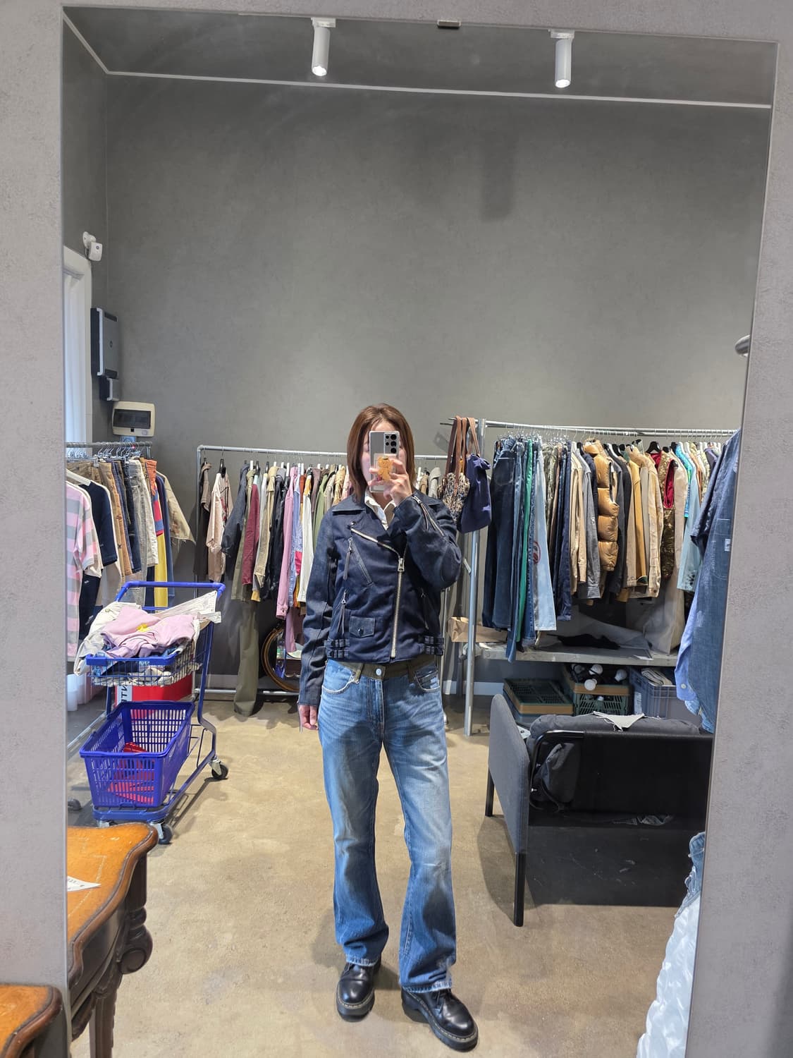 캐피탈 데님 라이더자켓 상품이미지6