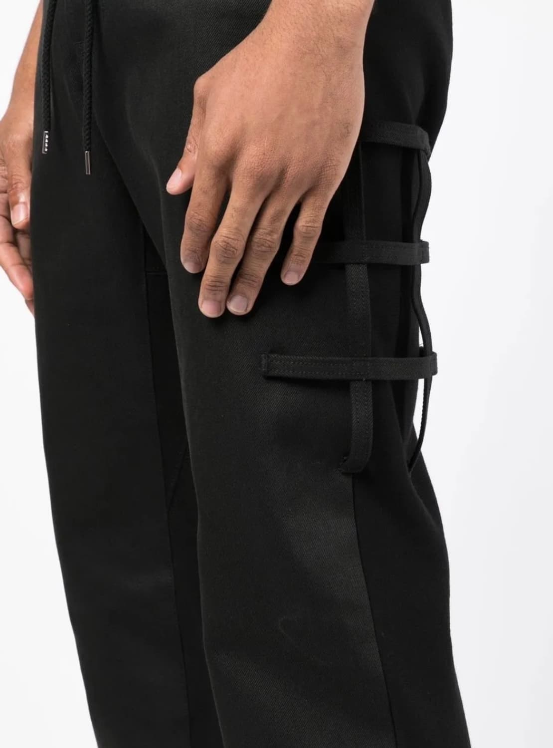 솔로이스트 드로스트링 스트레이트 팬츠 상품이미지1