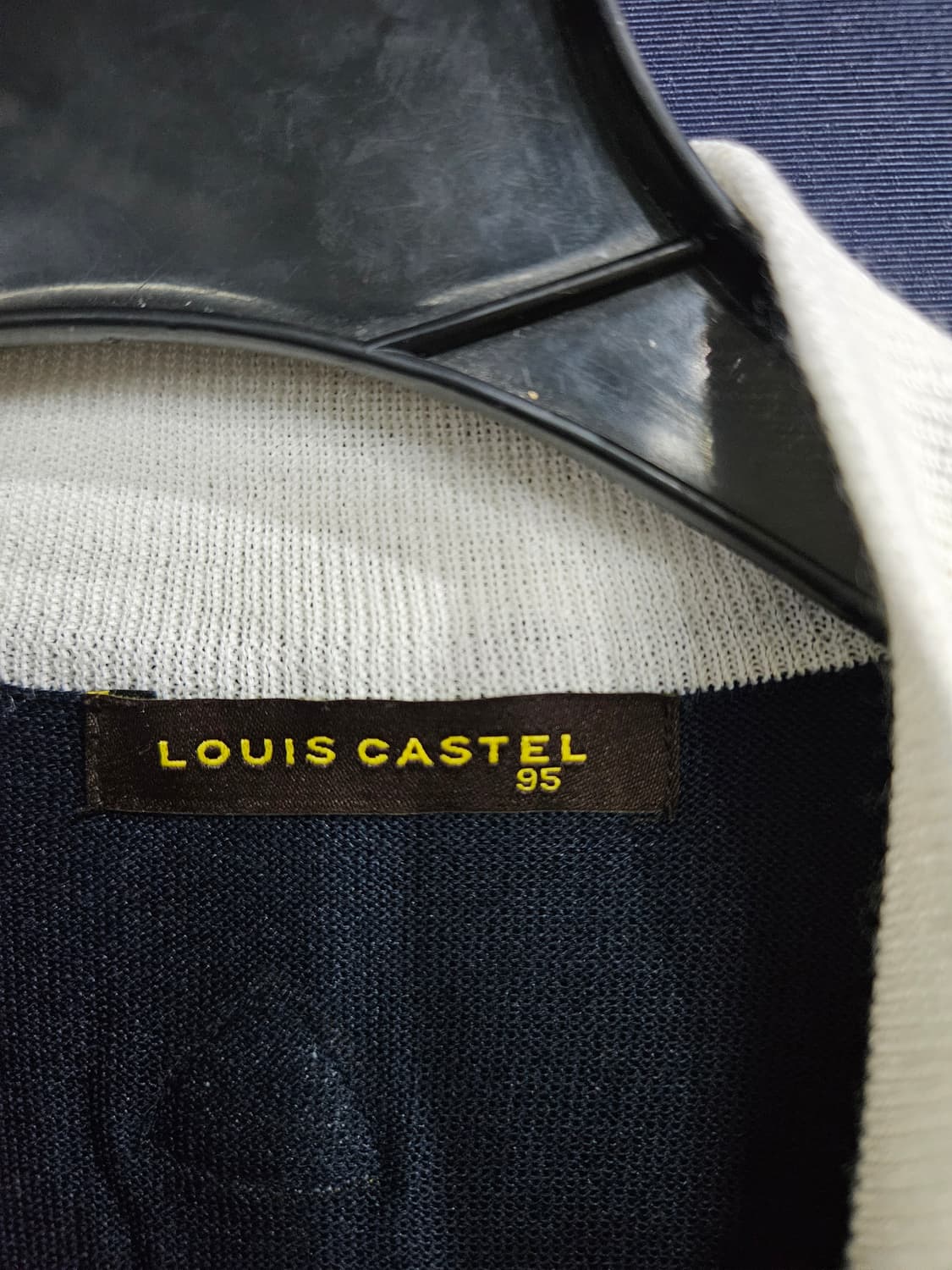 루이까스텔 패턴 배색 남성 95 골프 베스트  상품이미지3