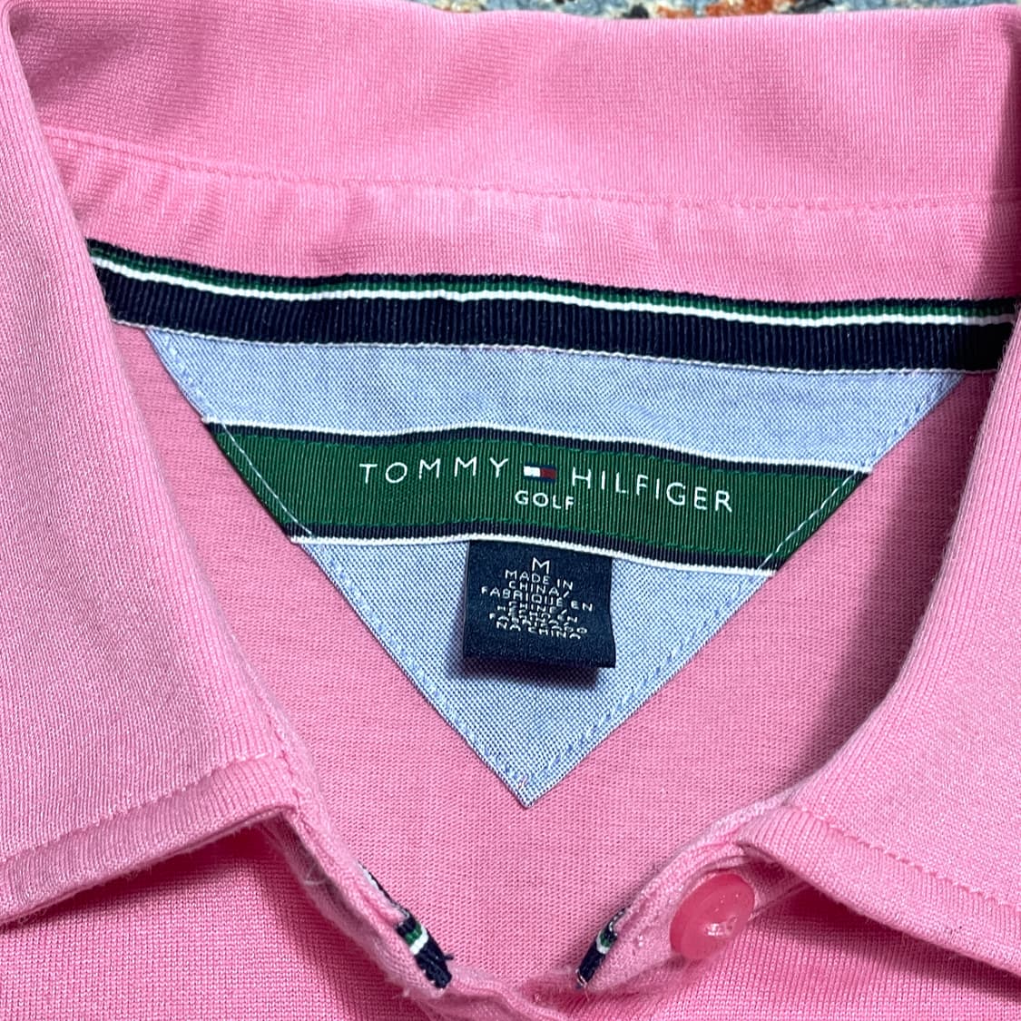 타미힐피거 골프 핑크 카라티셔츠 여성M 상품이미지4