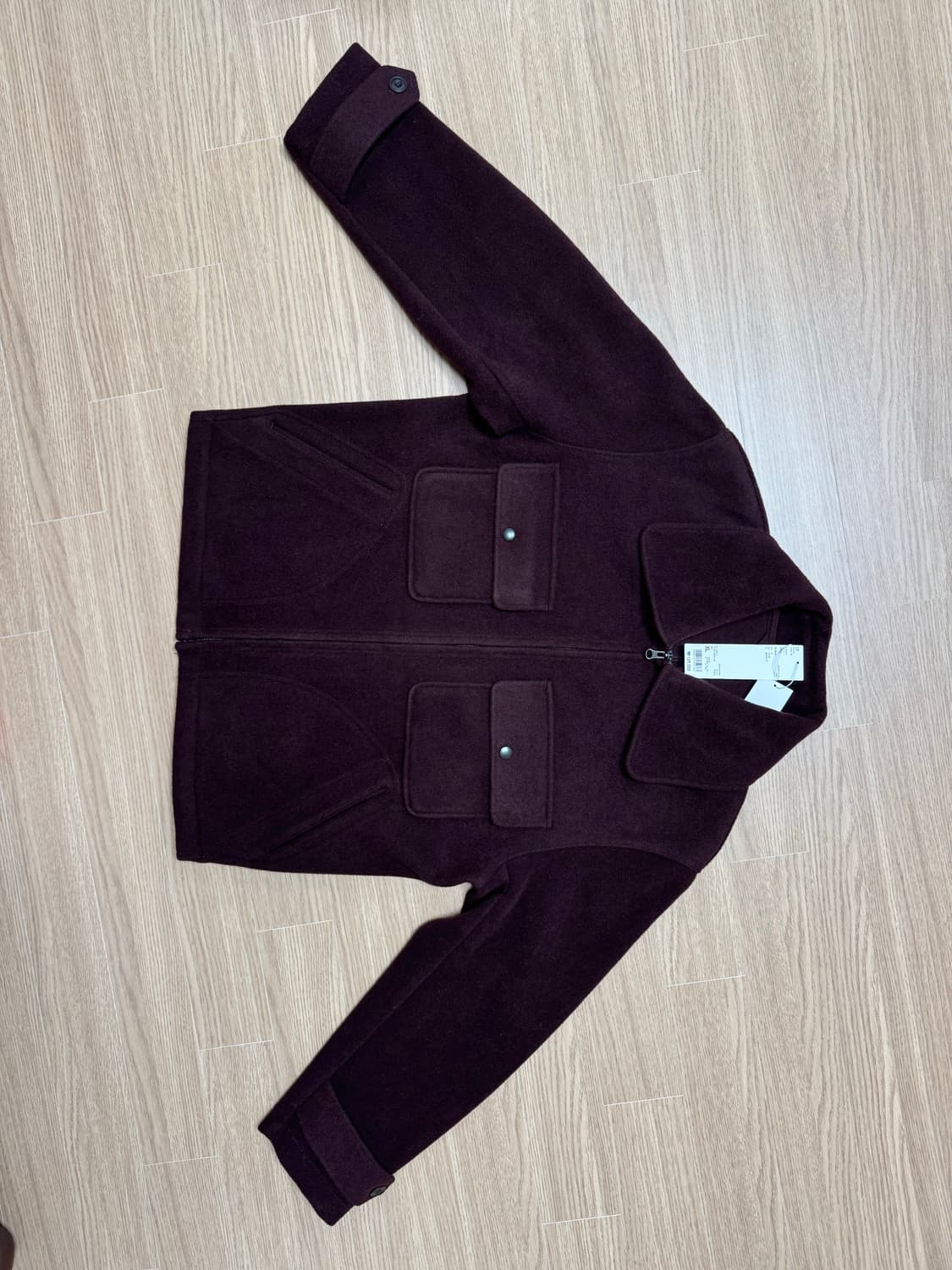 유니클로U 울 블렌드 후리스자켓 XL 상품이미지1