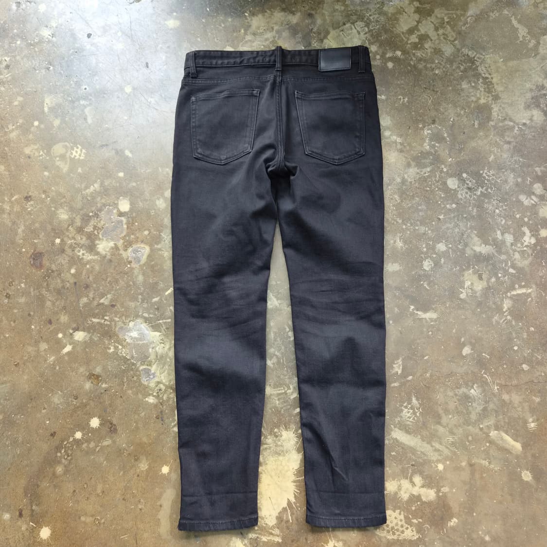 30) 피스워커 흑청 청바지 데님팬츠 블랙진 상품이미지7