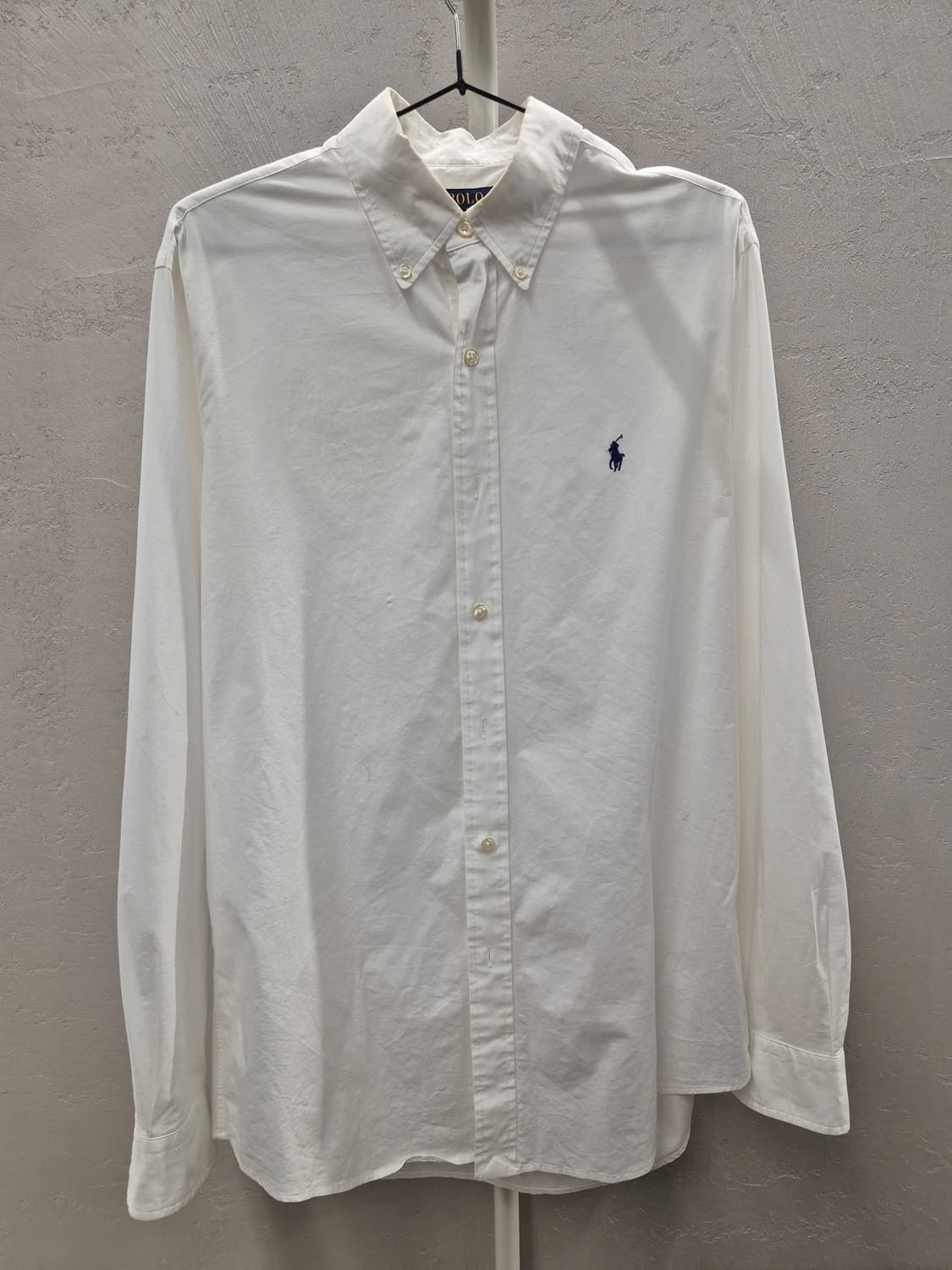 폴로 랄프로렌 커스텀핏 화이트 셔츠 M 15 1/2 상품이미지2