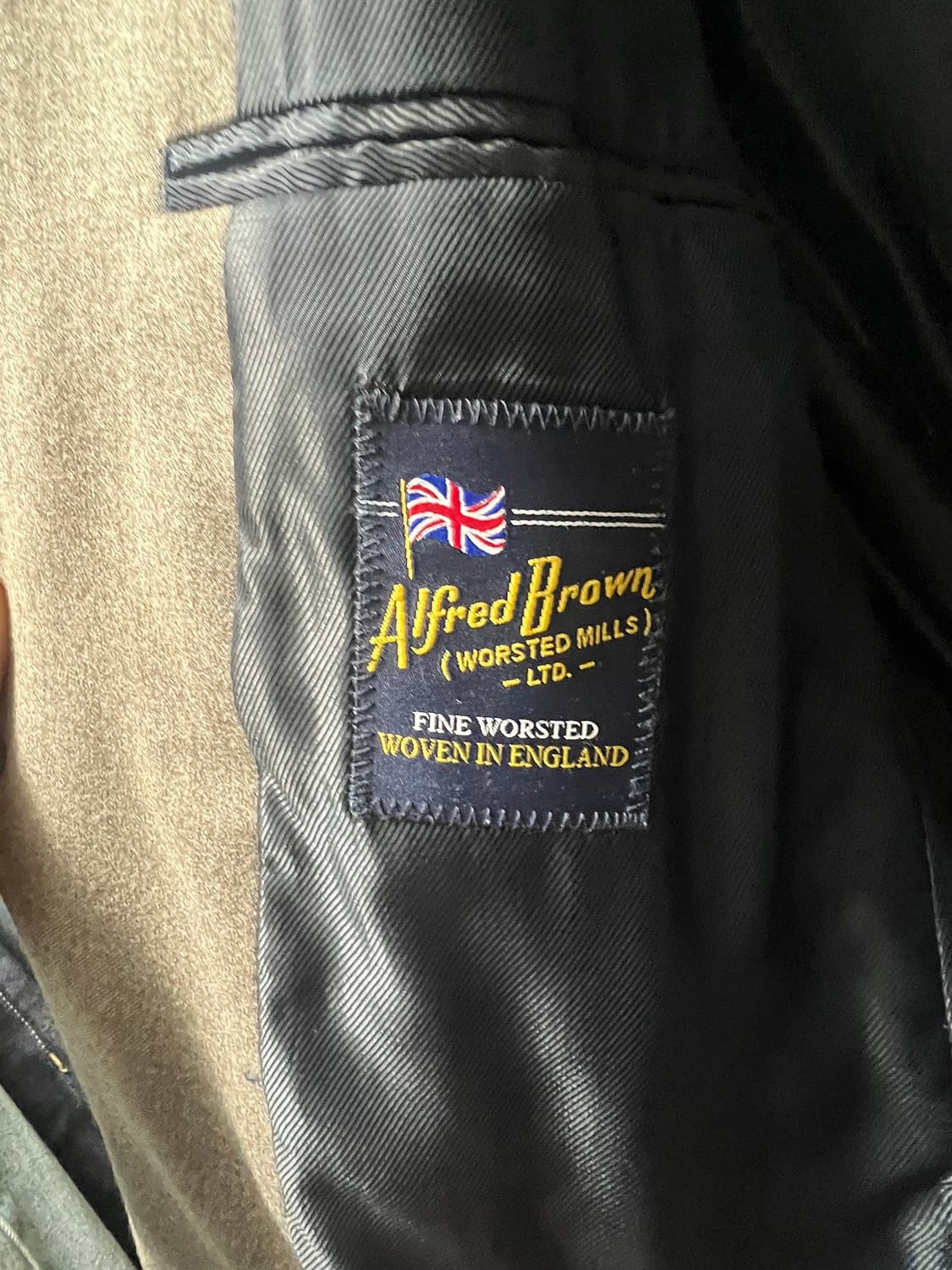 포커페이스 3roll 2버튼 자켓 그레이쉬 베이지 50사이즈 상품이미지5