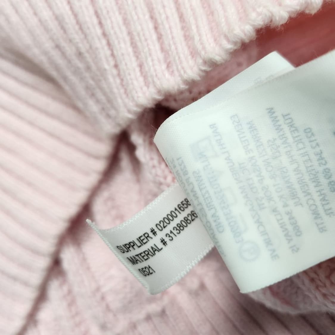 RALPH LAUREN 꽈배기 니트  L/G (12-14) 상품이미지6