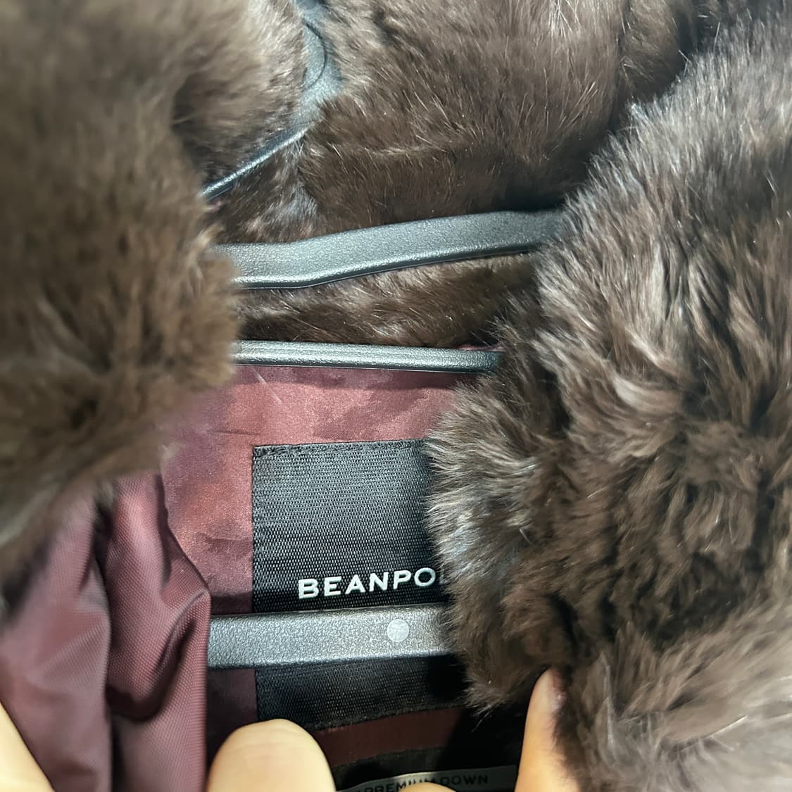 빈폴 여성 구스다운 퍼 패딩 100 상품이미지2