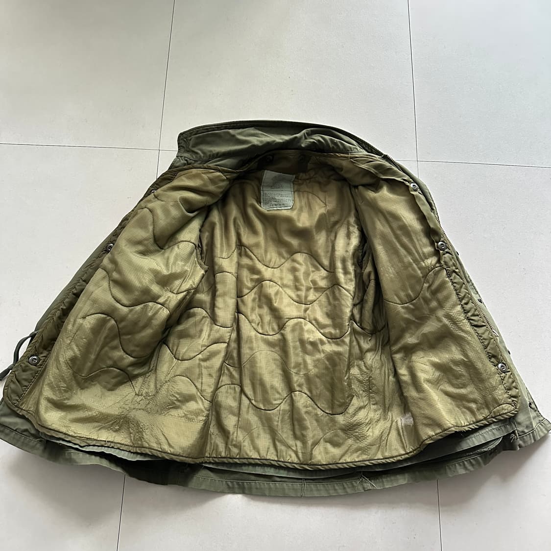 70s 미군 M65 필드자켓 2세대 존오운베이 스몰 내피포함 상품이미지6