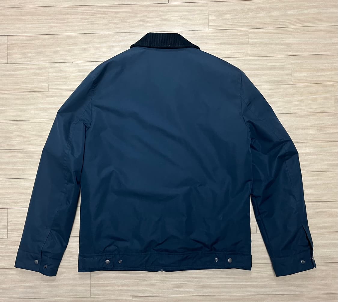 [M] 콜한 코듀로이카라 헌팅 패딩 자켓 네이비 상품이미지8