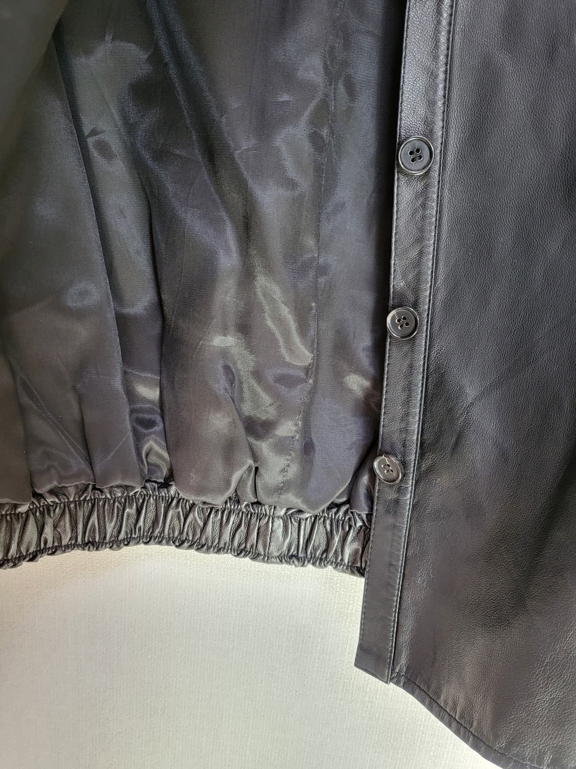 디젤 블랙 리얼가죽 셔츠 자켓 free 상품이미지6