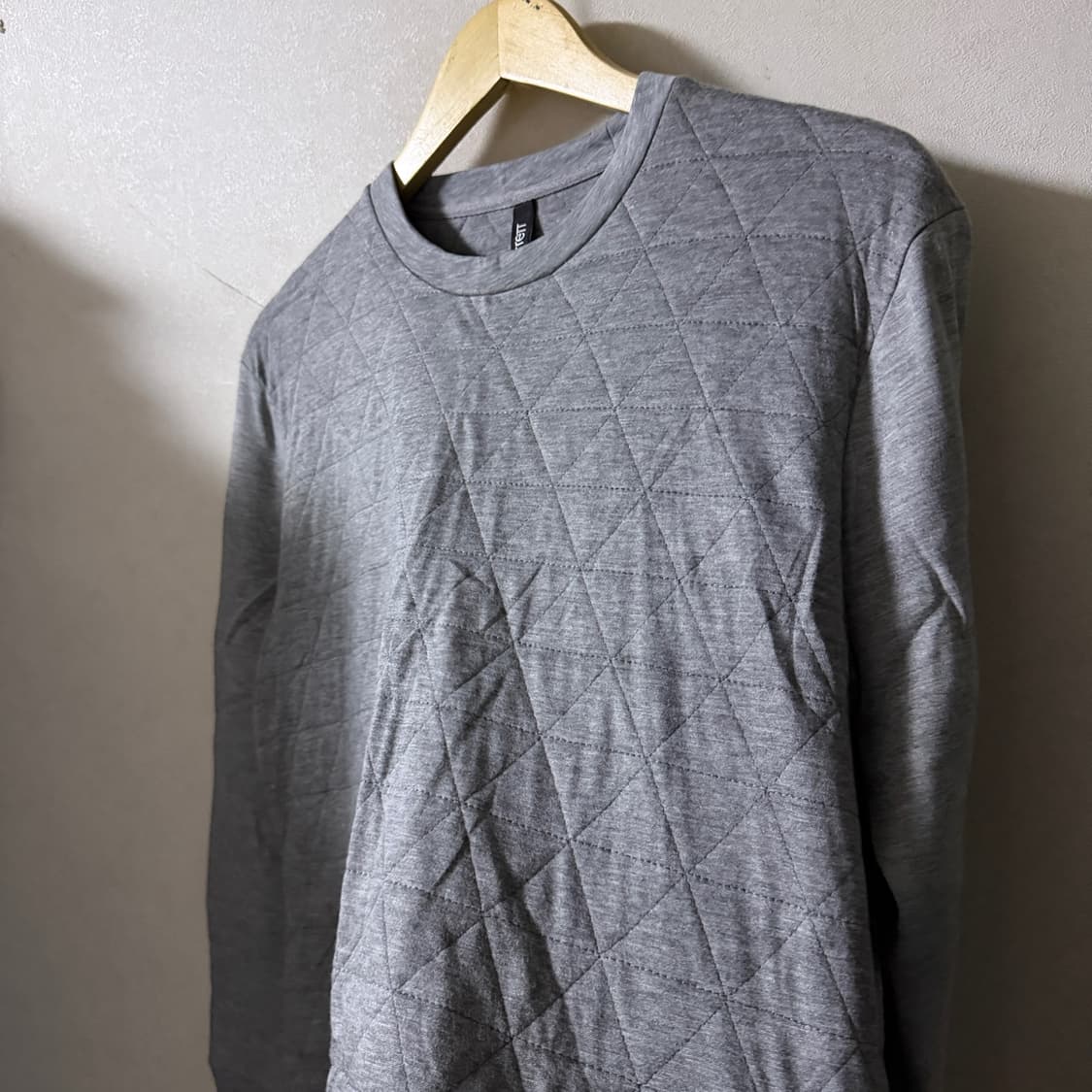 닐바렛 남성 누빔 맨투맨 S (남성 95-100정도) 상품이미지4