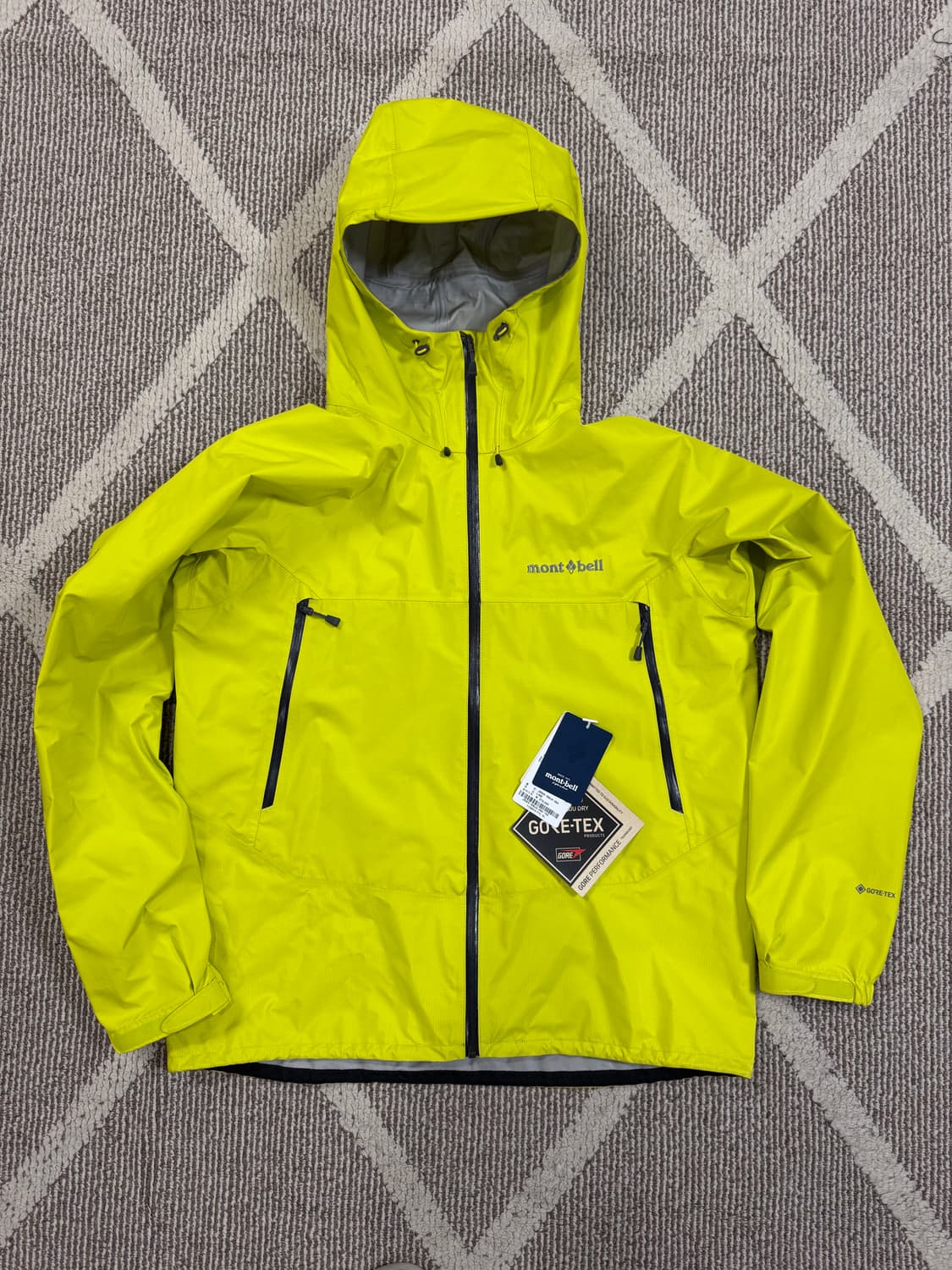 [XL] 몽벨 고어텍스 스톰 크루저 자켓 - 라임 상품이미지2