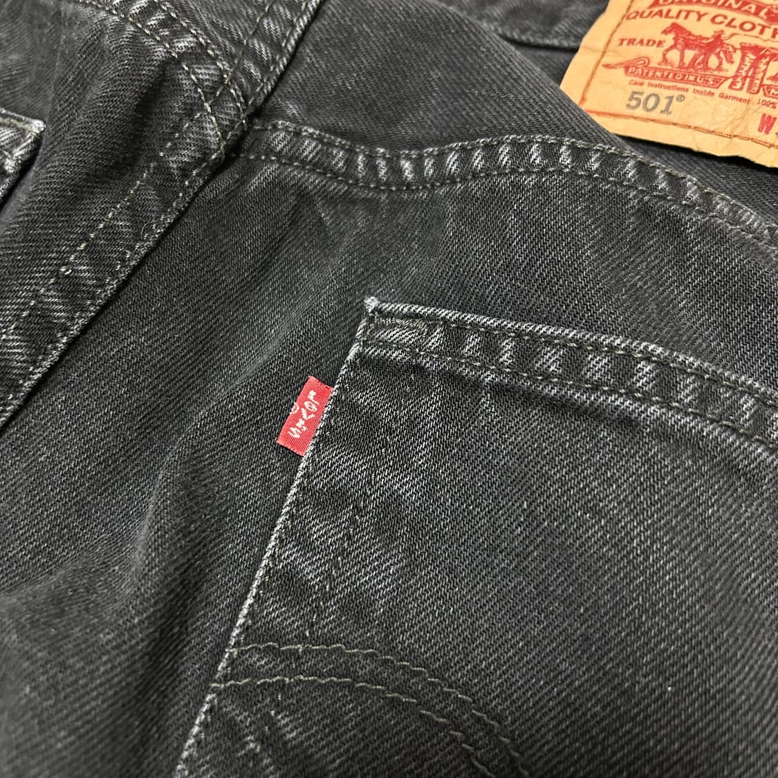 Levi’s 501 Black Denim Jeans 상품이미지5