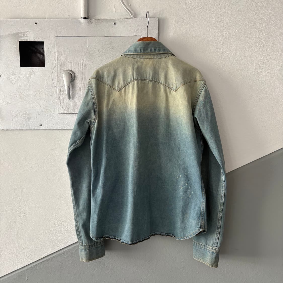 넘버나인 타카히로 미야시타 디스트레스 웨스턴 셔츠 상품이미지7