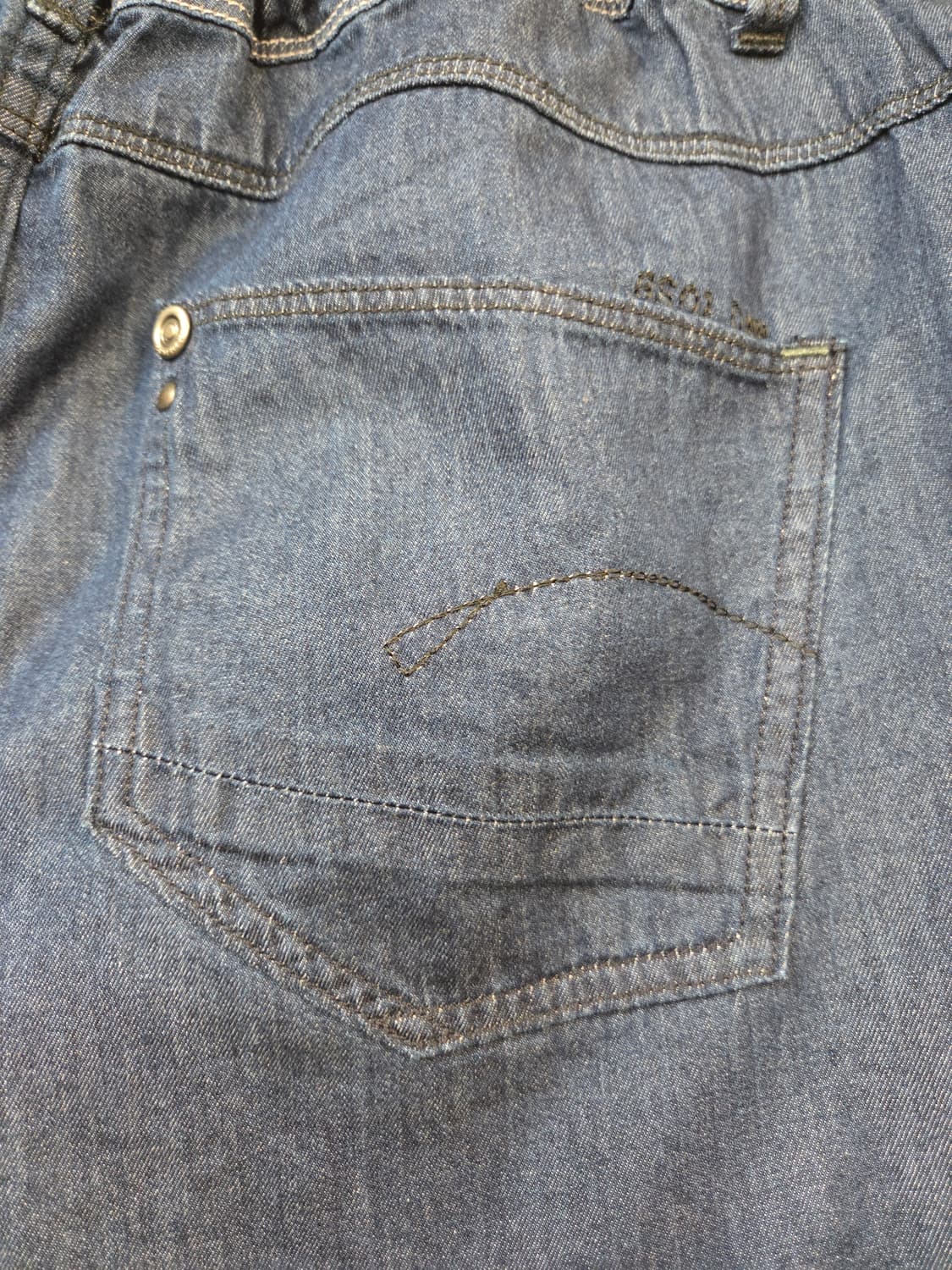 G-Star 데님 조거팬츠 버튼 디테일(W26) 상품이미지5