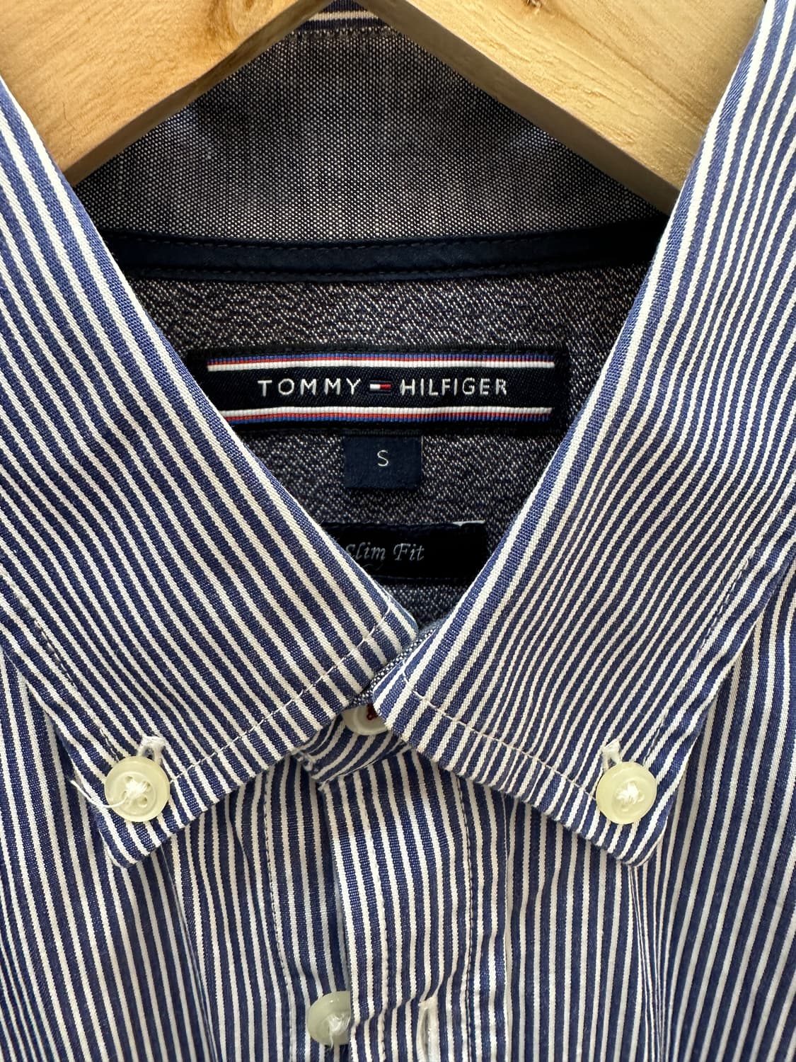 타미힐피거 스트라이프 셔츠 S 상품이미지2