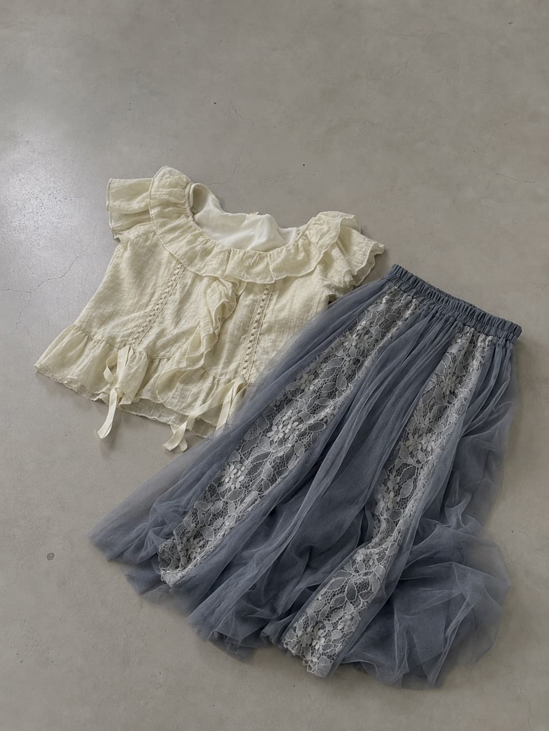 페어리 레이스 코디 set 상품이미지2