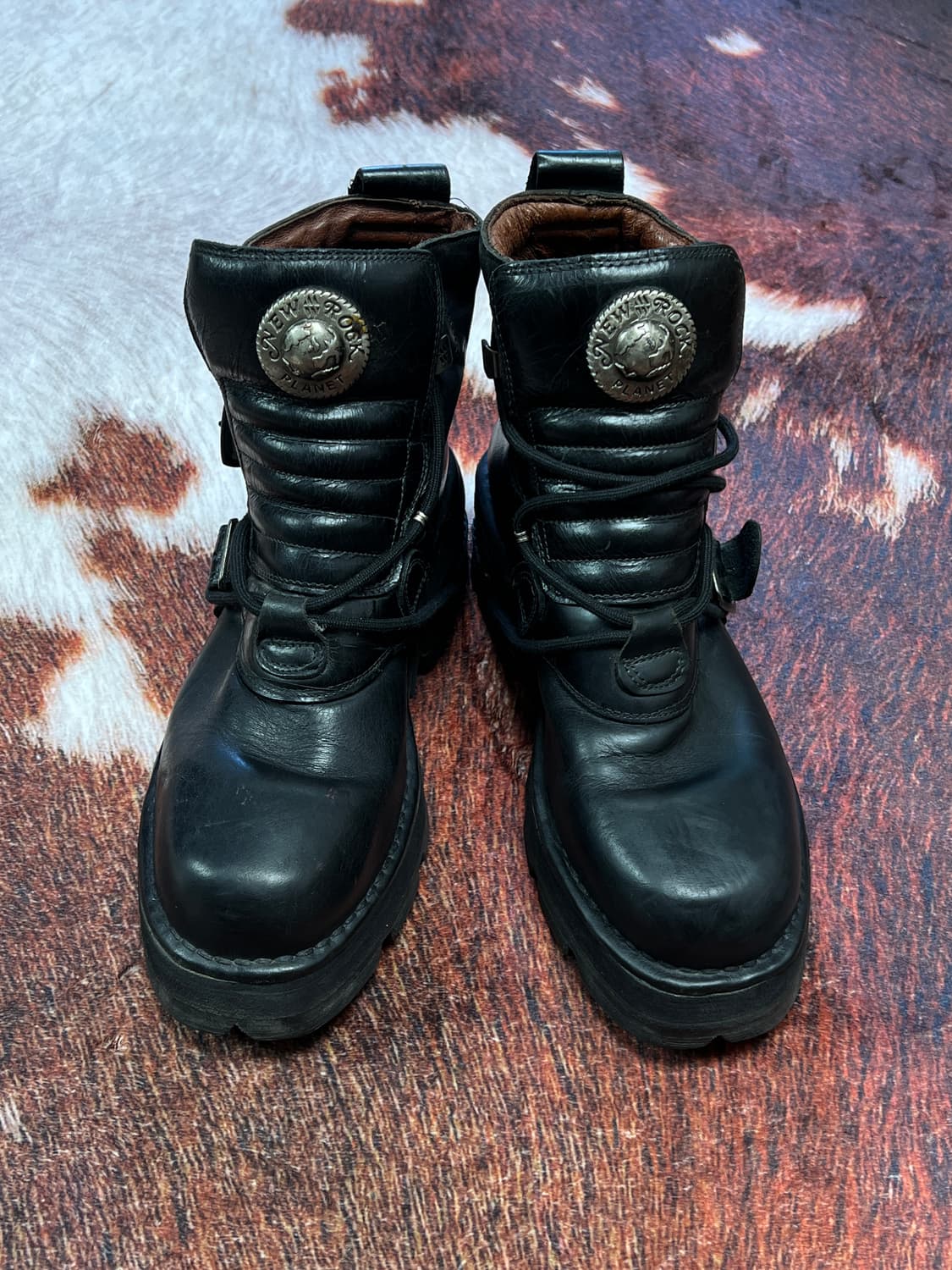 [265] 뉴락(New Rock) 빈티지 메탈릭 워커 상품이미지3