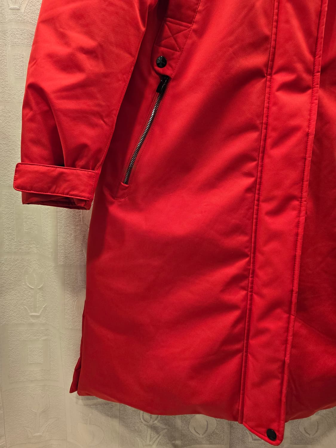 거의새거) 스케쳐스 남여공용 레드 롱패딩 90~95 상품이미지5