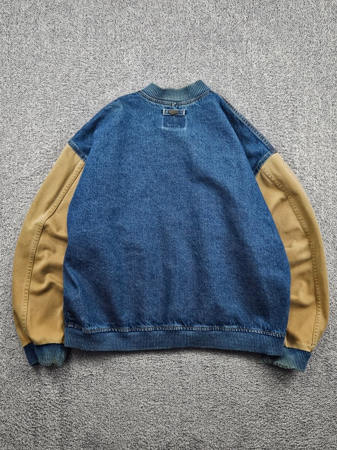 ID WEAR 코튼 데님 바시티 자켓 ( XL ) / 11580 상품이미지5