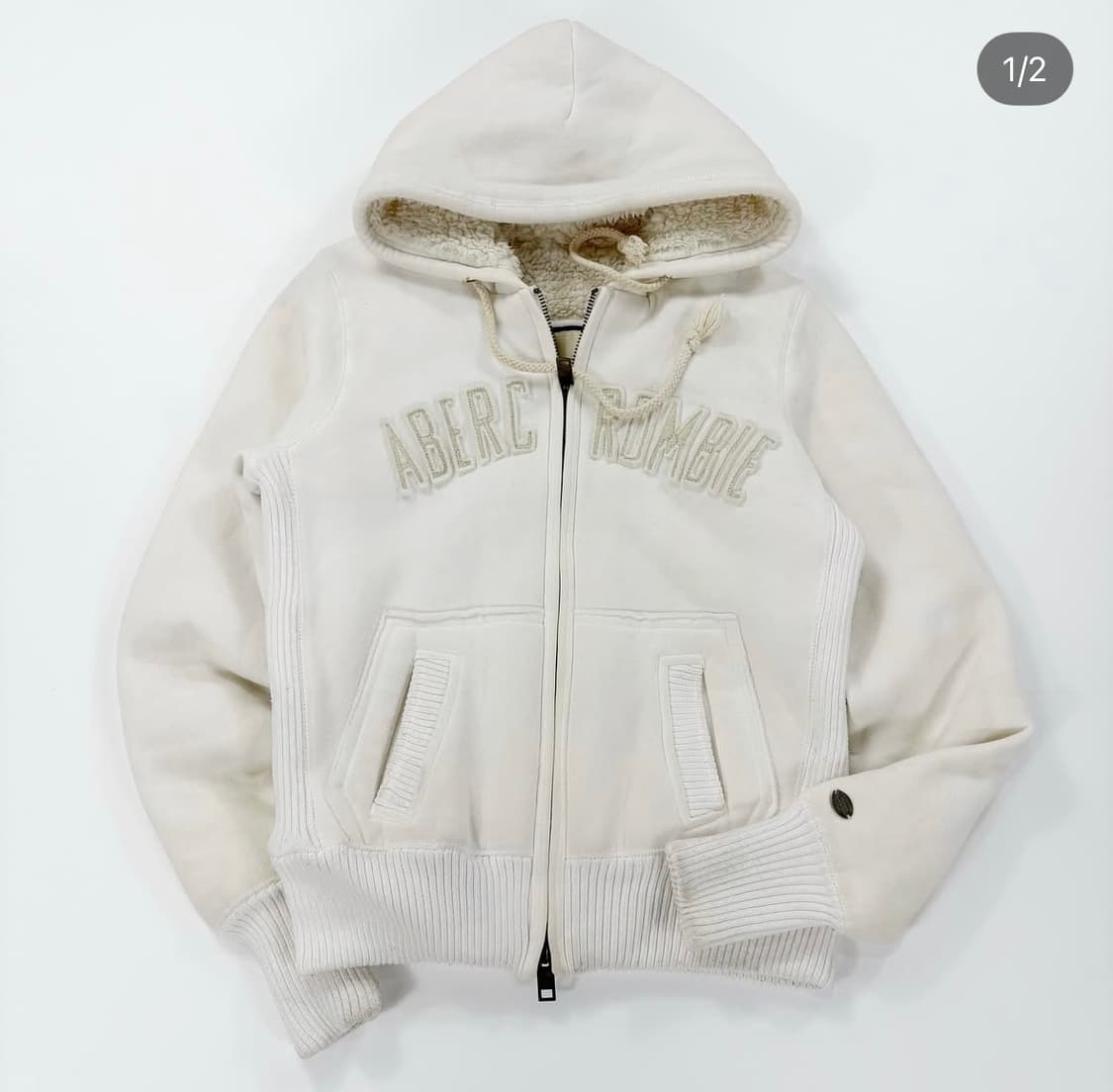 아베크롬비 양털 후드집업 상품이미지1
