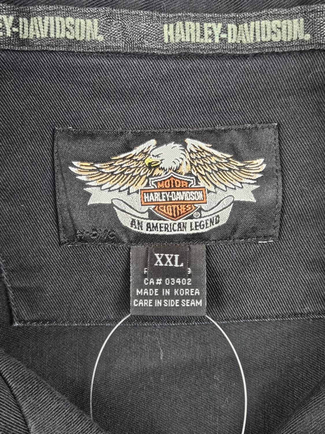 할리데이비슨 반팔 셔츠 ( 2XL ) / 12498 상품이미지7