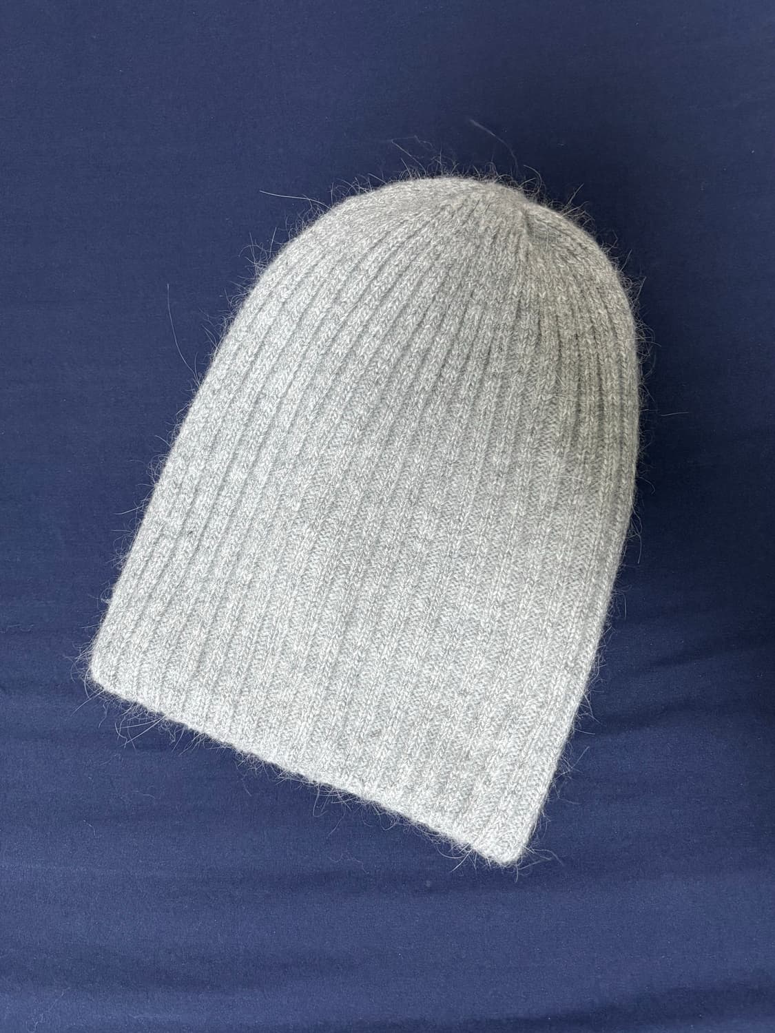 그레이 앙고라 비니 상품이미지2