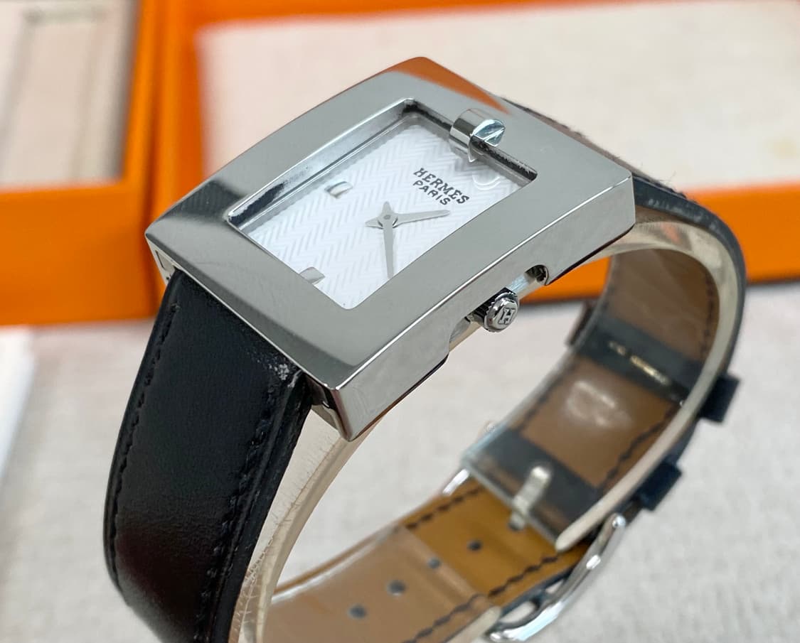 에르메스 BE1.210 벨트 워치 여성용 중형 30mm 쿼츠 상품이미지7