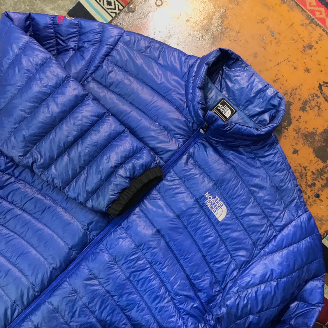 노스페이스 800 써밋 블루 경량 패딩 점퍼 남성 110 사이즈 상품이미지2