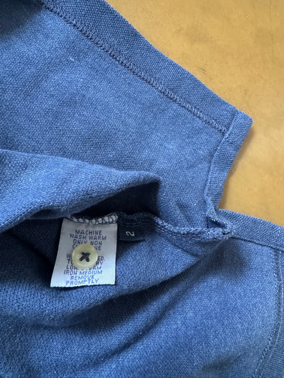 폴로 랄프로렌  네이비 피케 반팔 카라티  상품이미지4