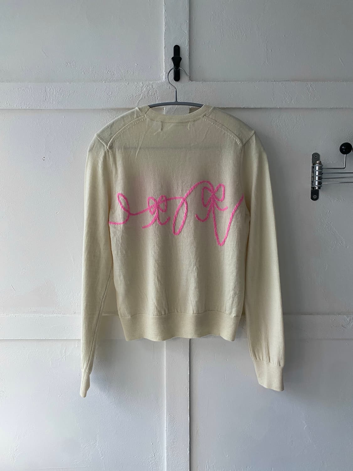 [Comme des garcons GIRL] 리본 패턴 니트 상품이미지5
